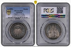 (c.1850) Medal Goppel-1113 Ag Confirmation Medal SP62