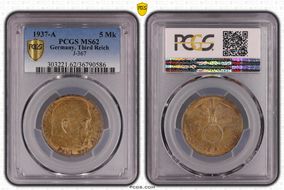 1937-A 5 Mk J-367 MS62
