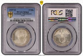 1937-E 5 Mk J-367 MS64