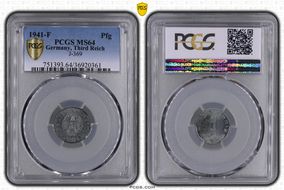 1941-F Pfg J-369 MS64