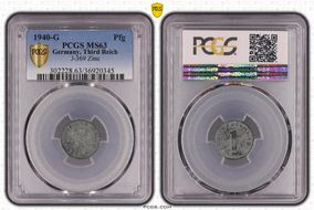 1940-G Pfg J-369 Zinc MS63