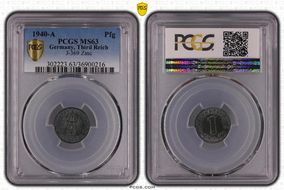 1940-A Pfg J-369 Zinc MS63