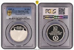 1985-A 10 Mk Humboldt Univ PR69DCAM