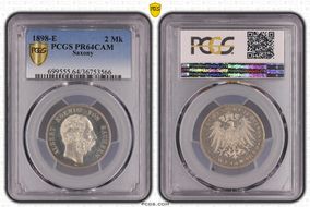 1898-E 2 Mk J-124 PR64CAM