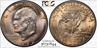 1972-D $1 MS67