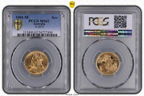 1901-M Sov S-3875 MS62