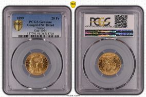 1899 20 Fr Gad-1064 F-534 N1