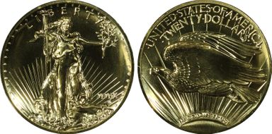 2009 $20 Ultra High Relief MS70PL