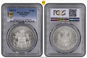 1913-J 5 Mk J-65 MS63