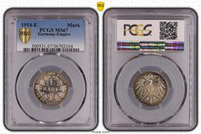 1914-E Mark J-17 MS67
