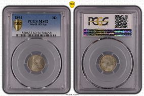 1894 3D KM-3 MS62