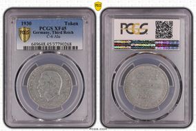 1930 Token C-6 Large 9 Alu XF45