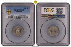 1913 10 St KM-25 MS63