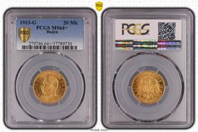 1913-G 20 Mk J-192 MS64+