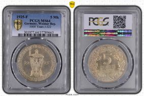 1925-F 5 Mk 1000 Years J-322 MS64