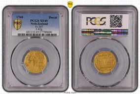 1760 Ducat Fr.307 XF45