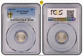 1951-PL 3D MS65