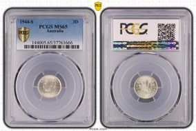 1944-S 3D MS65