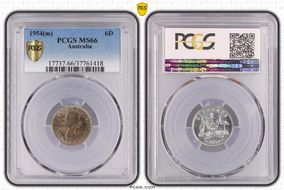 1954(m) 6D MS66