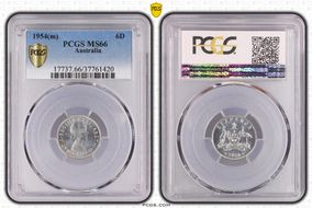 1954(m) 6D MS66