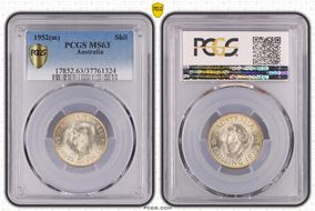 1952(m) Shil KM-46  Ag MS63