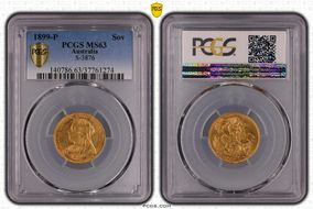 1899-P Sov S-3876 MS63