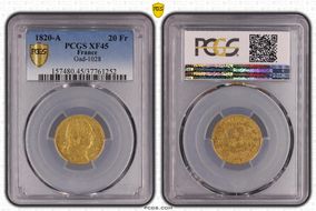 1820-A 20 Fr Gad-1028 XF45