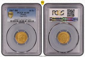 1867-BB 10 Fr Gad-1015 AU55