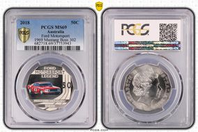 2018 50C Ford Motorsport  1969 Mustang Boss 302 MS69