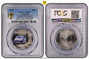 2018 50C Holden Motorsport Colorized 1996 VR Commodore MS69