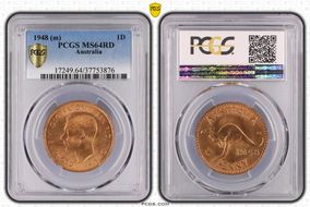 1948 (m) 1D KM-36 MS64RD