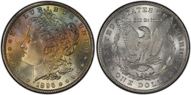 1896 $1 MS67+