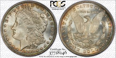 1892-O $1 MS67