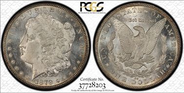 1879-CC $1 Capped Die MS65+