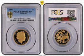2000 $1 PR69DCAM