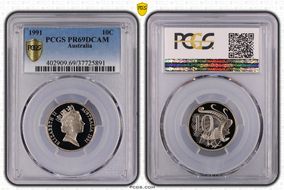 1991 10C PR69DCAM