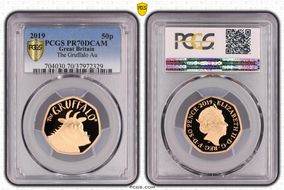 2019 50p S-H58 The Gruffalo Au PR70DCAM