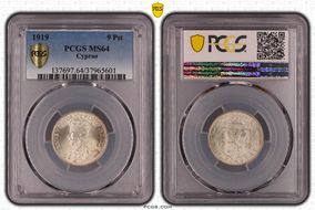 1919 9 Pst MS64