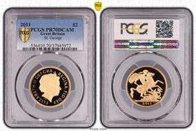 2011 £2 S-SD7 St. George PR70DCAM
