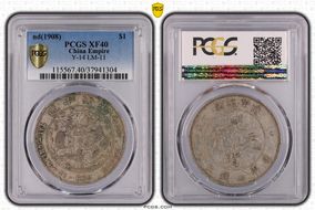(1908) $1 Y-14 LM-11 XF40