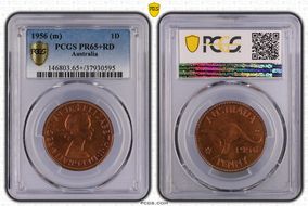 1956 (m) 1D PR65+ RD