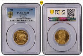 1981 $200 Wedding MS66