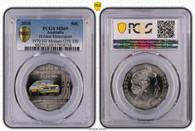 2018 50C Holden Motorsport Colorized 1970 HT Monaro GTS 350 MS69