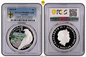 2010-P $1 Capital Terr-Cockatoo PR68DCAM
