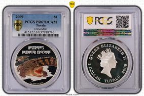 2009 $1 Crocodile PR67DCAM
