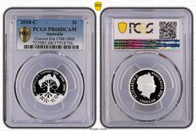 2018-C $1 Convict Era 1788-1868 PR68DCAM