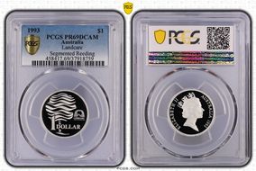1993 $1 Landcare Ag Segmented Reeding PR69DCAM