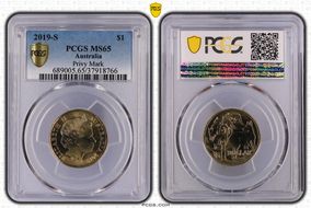 2019-S $1 Privy Mark MS65