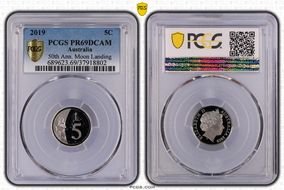 2019 5C 50th Ann. Moon Landing PR69DCAM