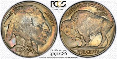 1918-S 5C MS66